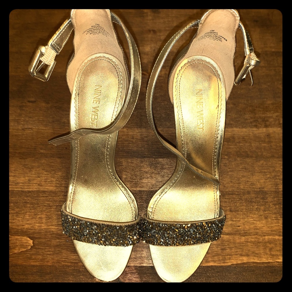 Nine West Metallic Heels
